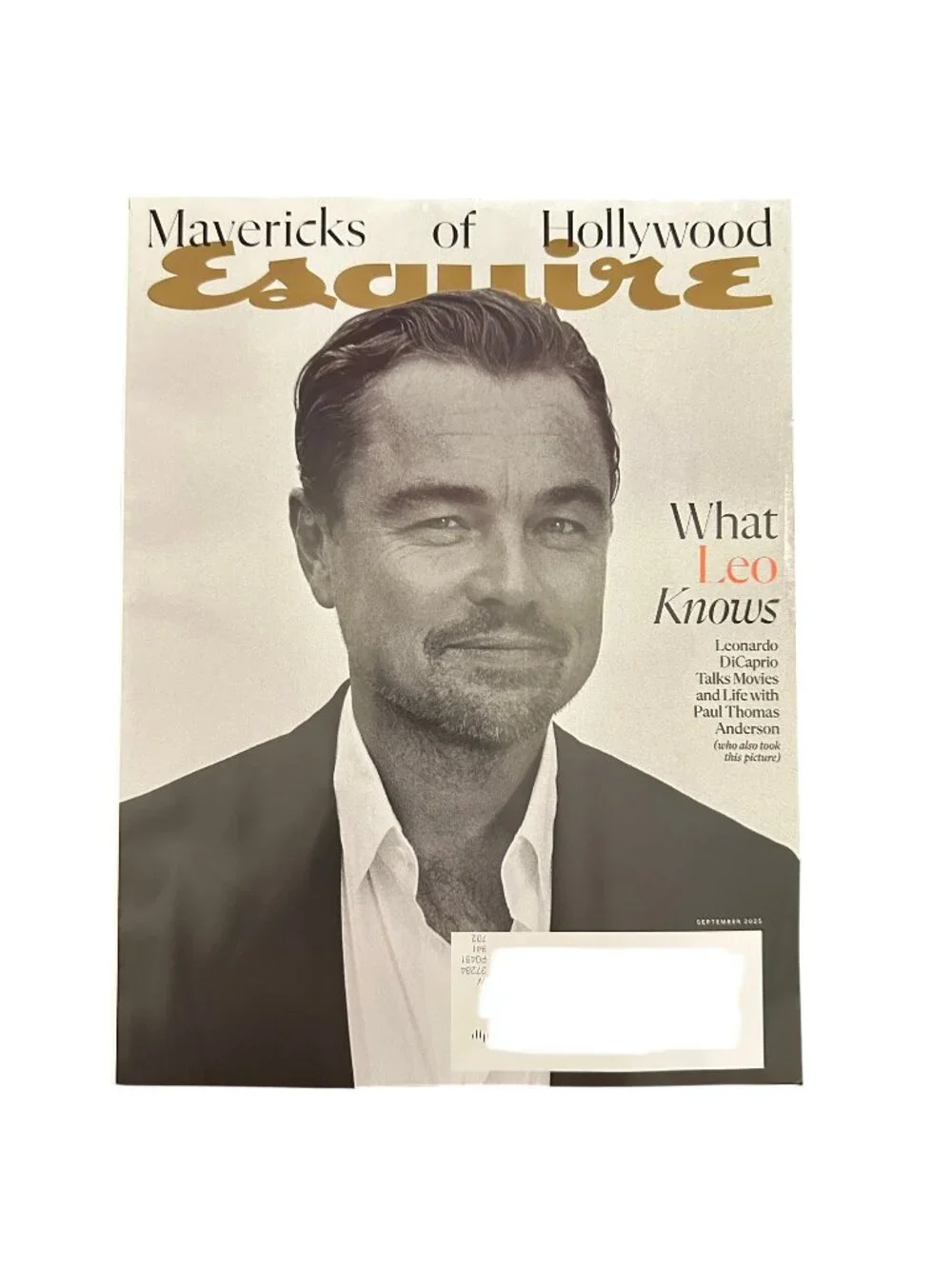 Esquire Magazine September 2025 Leonardo DiCaprio Mavericks of Hollywood